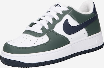 Nike Sportswear - Sapatilhas 'AIR FORCE 1' em verde: frente