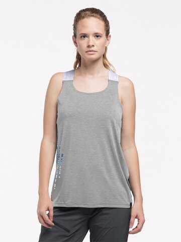 Haglöfs Sports Top 'Ridge' in Grey: front