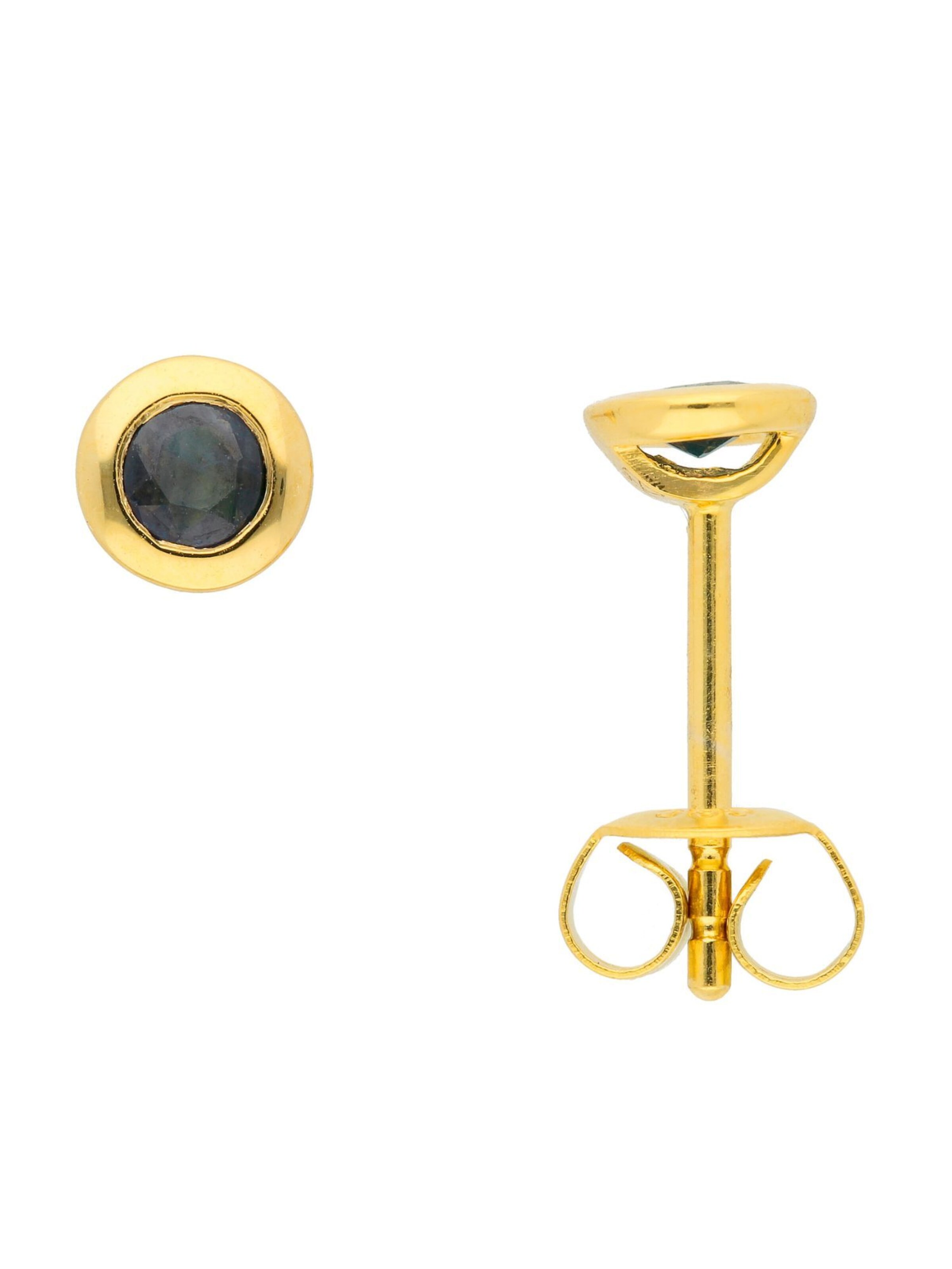 Adelia´s Earrings in Gold: front