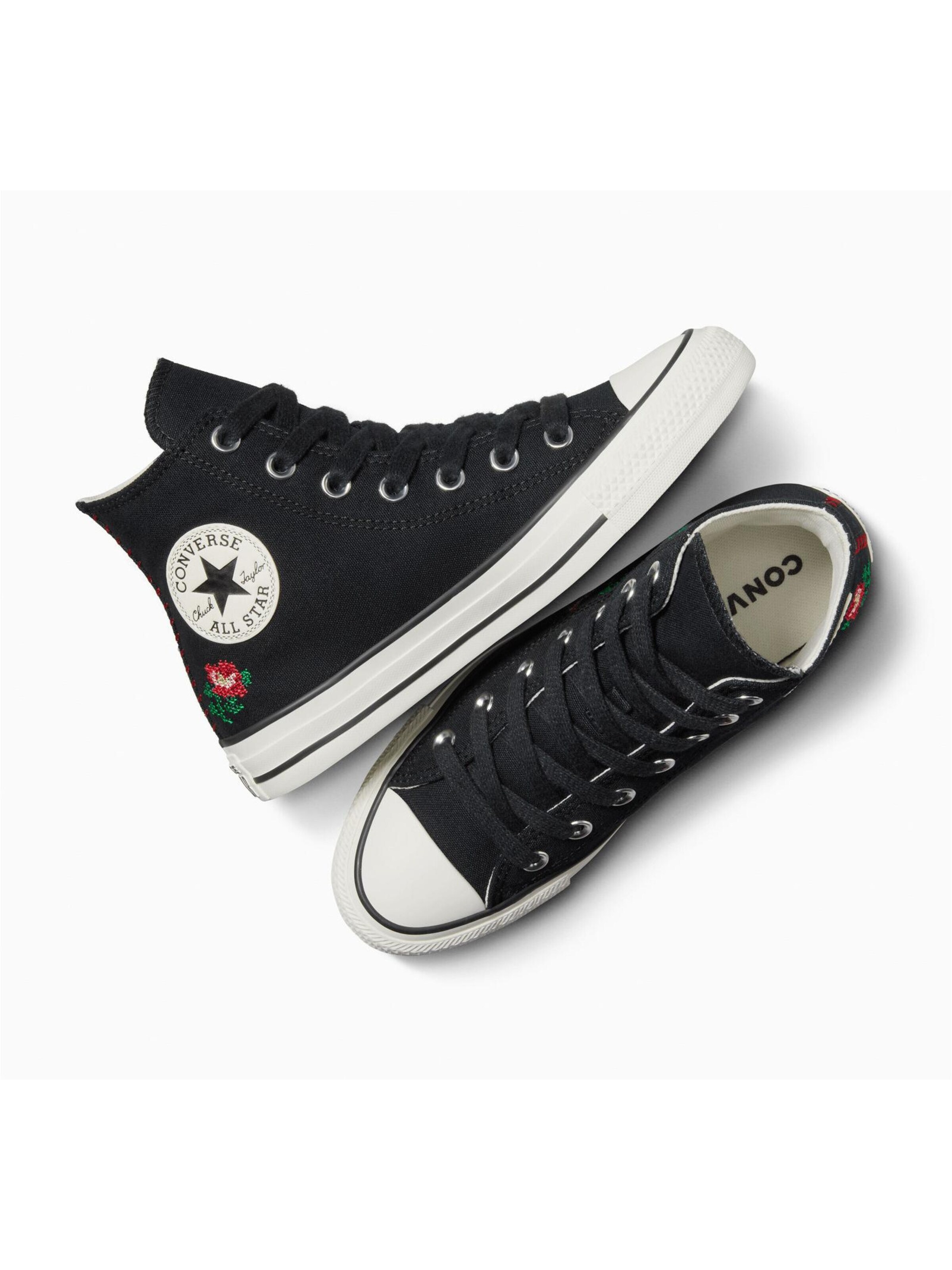 CONVERSE Sneakers hoog 'Converse Chuck Taylor As' in Zwart