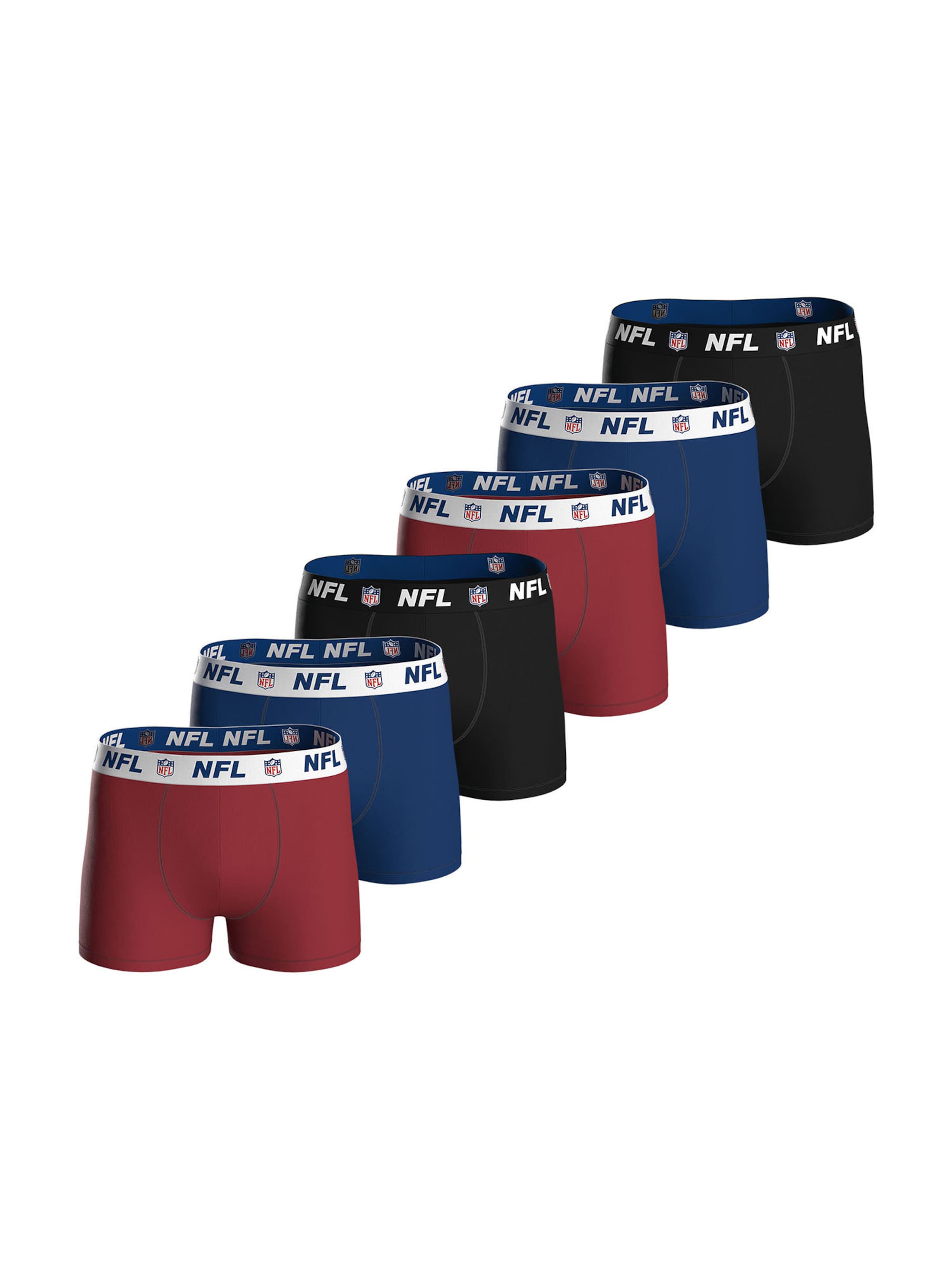 Huddle Boxer shorts 'NFL Shield' in Blue: front