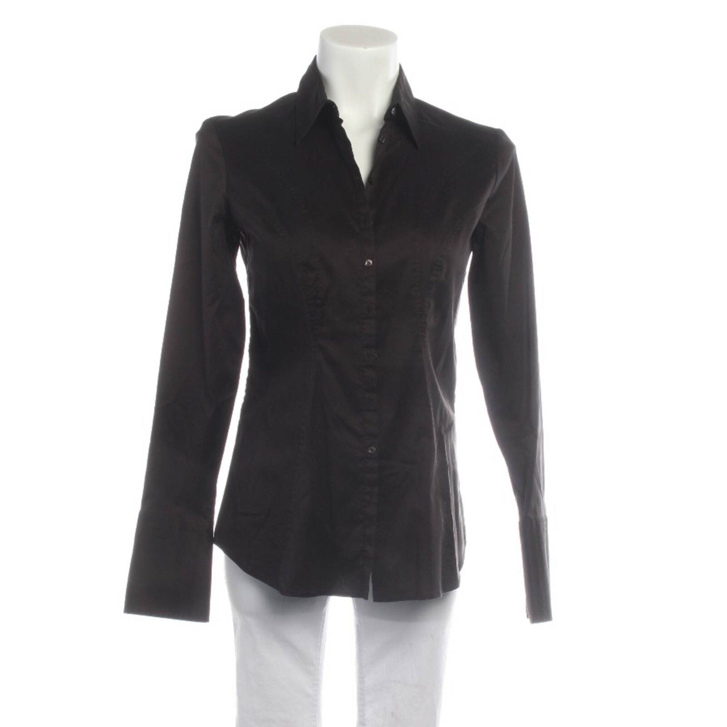 BOSS Bluse / Tunika M in Braun: Vorderseite