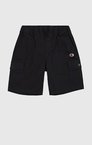Champion Authentic Athletic Apparel Loose fit Cargo Pants in Black: front