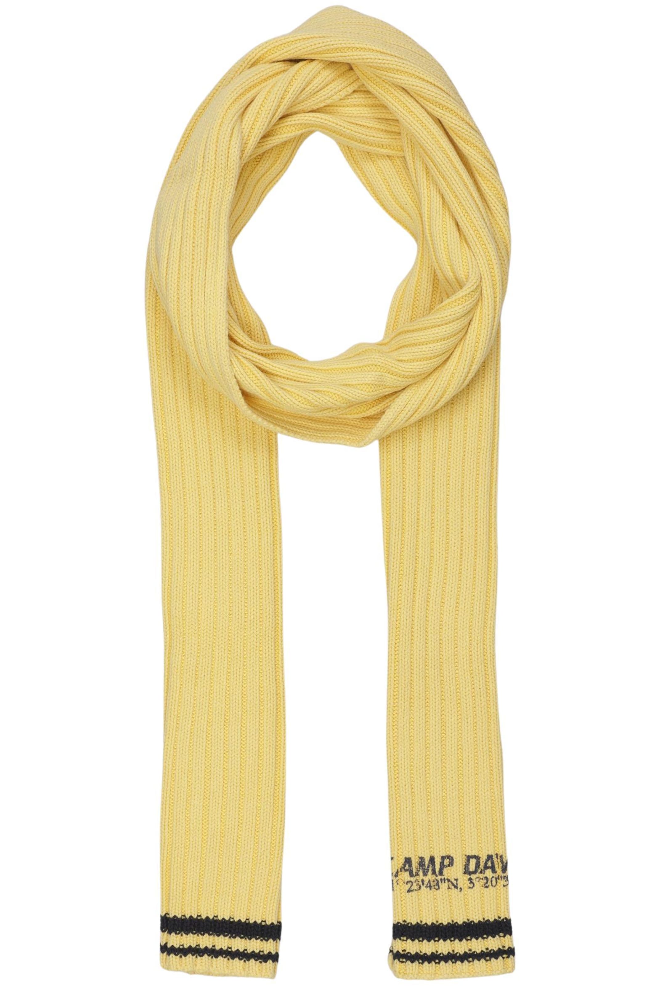 CAMP DAVID Scarf & Wrap in One size in Yellow: front