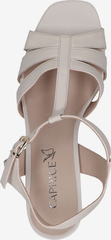 CAPRICE Strap Sandals in White