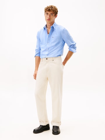 TOMMY HILFIGER Regular fit Overhemd 'HERITAGE' in Blauw