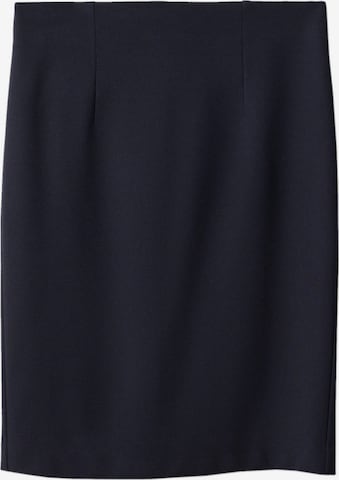 MANGO Rok 'PALOMA' in Blauw: voorkant