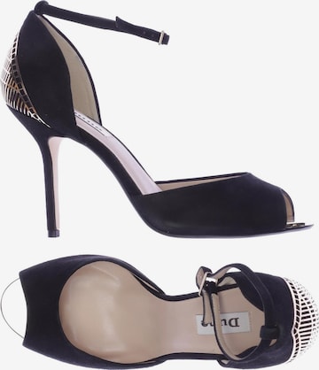 Dune LONDON Sandalen 40 in Schwarz: Vorderseite