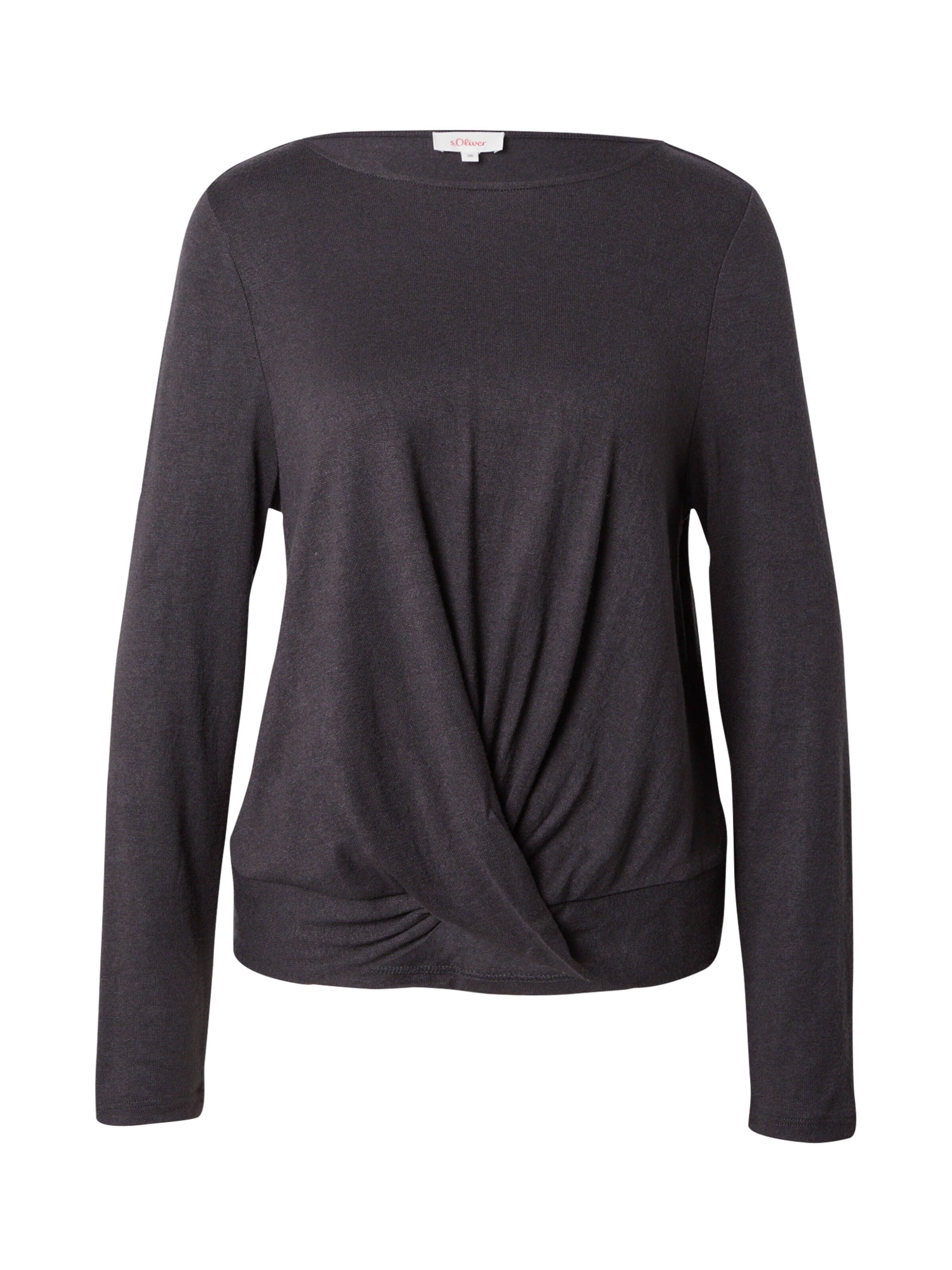 s.Oliver Shirt in Grijs: voorkant