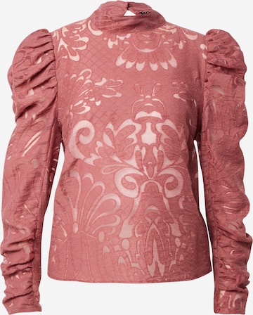 Sisley Blouse in Roze: voorkant