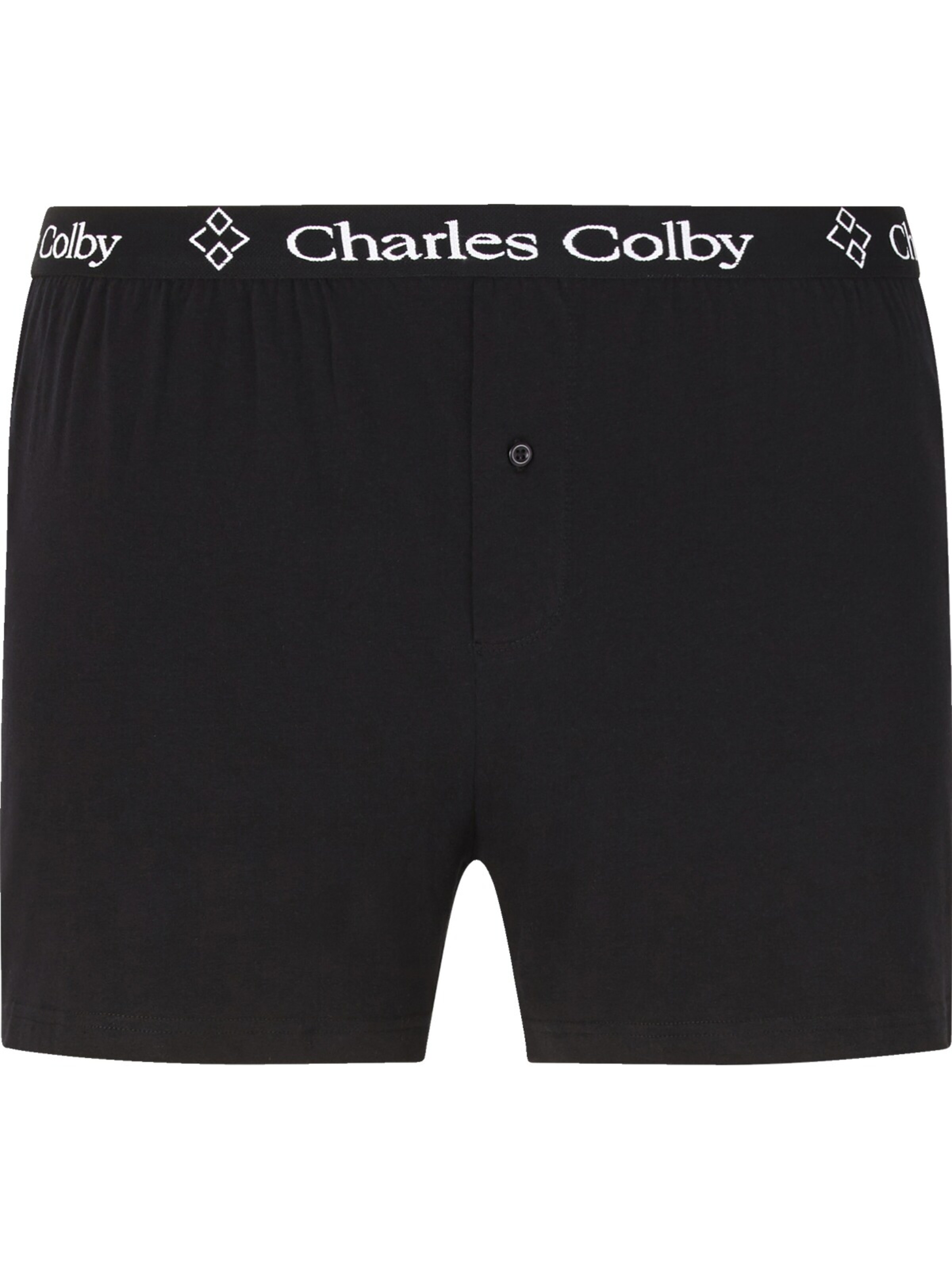 Charles Colby 2er Pack Boxershorts in Grau