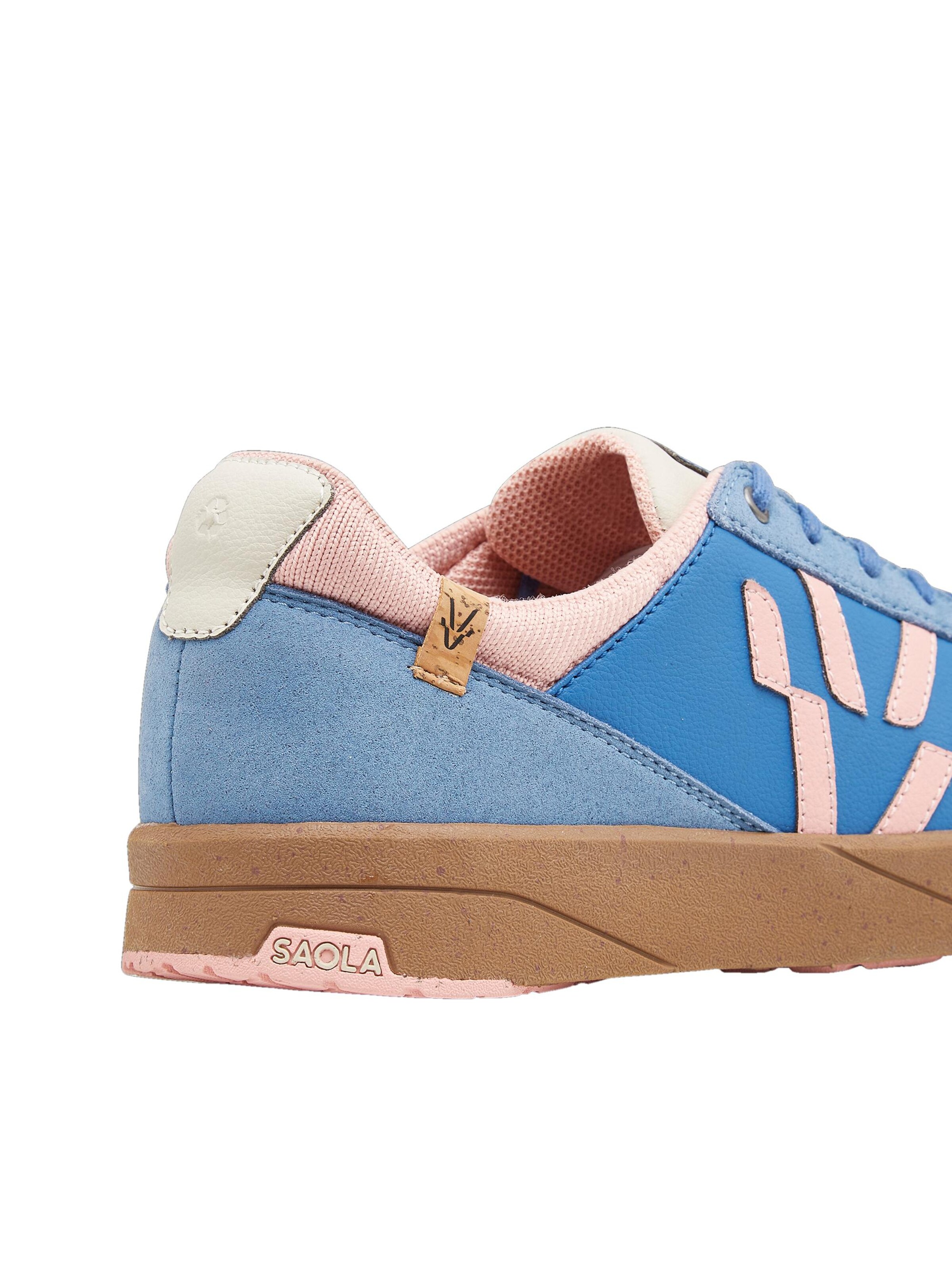 SAOLA Schnürschuh 'Cali W Blue Rose' in Blau