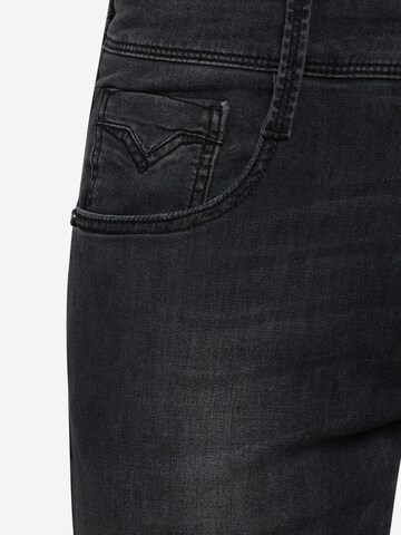 REPLAY Regular Jeans 'ANBASS' in Schwarz