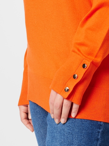 Dorothy Perkins Curve Sweater in Orange