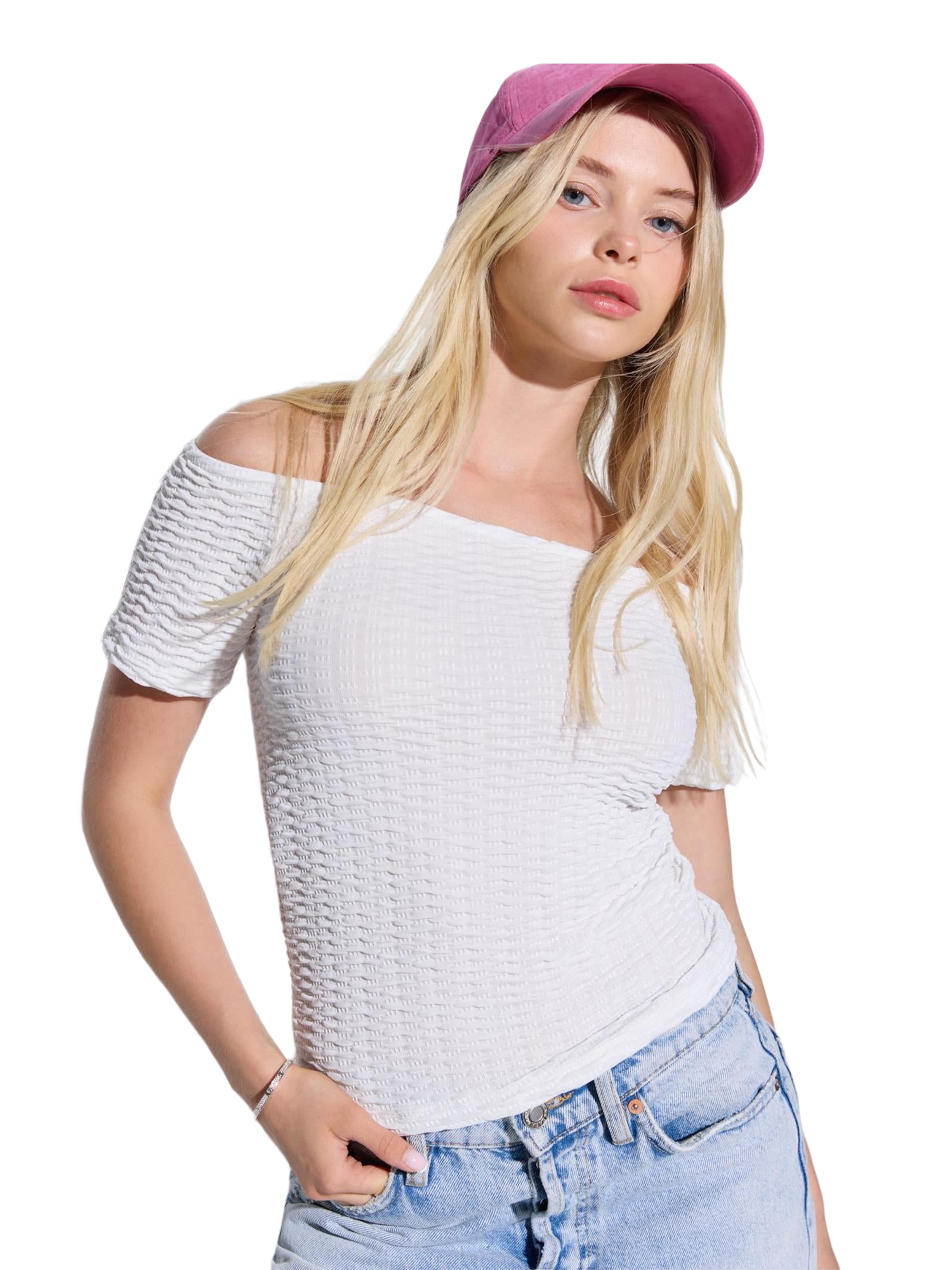 No Matter What T-Shirt in Weiß