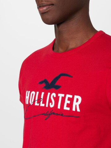 HOLLISTER T-Shirt in Rot