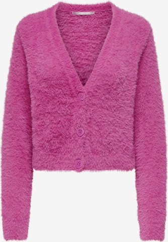 ONLY Strickjacke 'IGGY' in Pink: predná strana