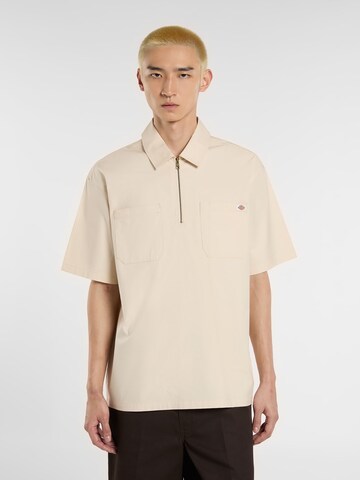 Fit confort Chemise 'RIVER RANCH' DICKIES en beige : devant