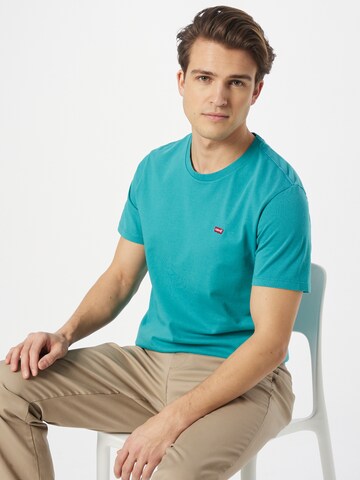 LEVI'S ® Shirt 'Original Housemark Tee' in Blue: front