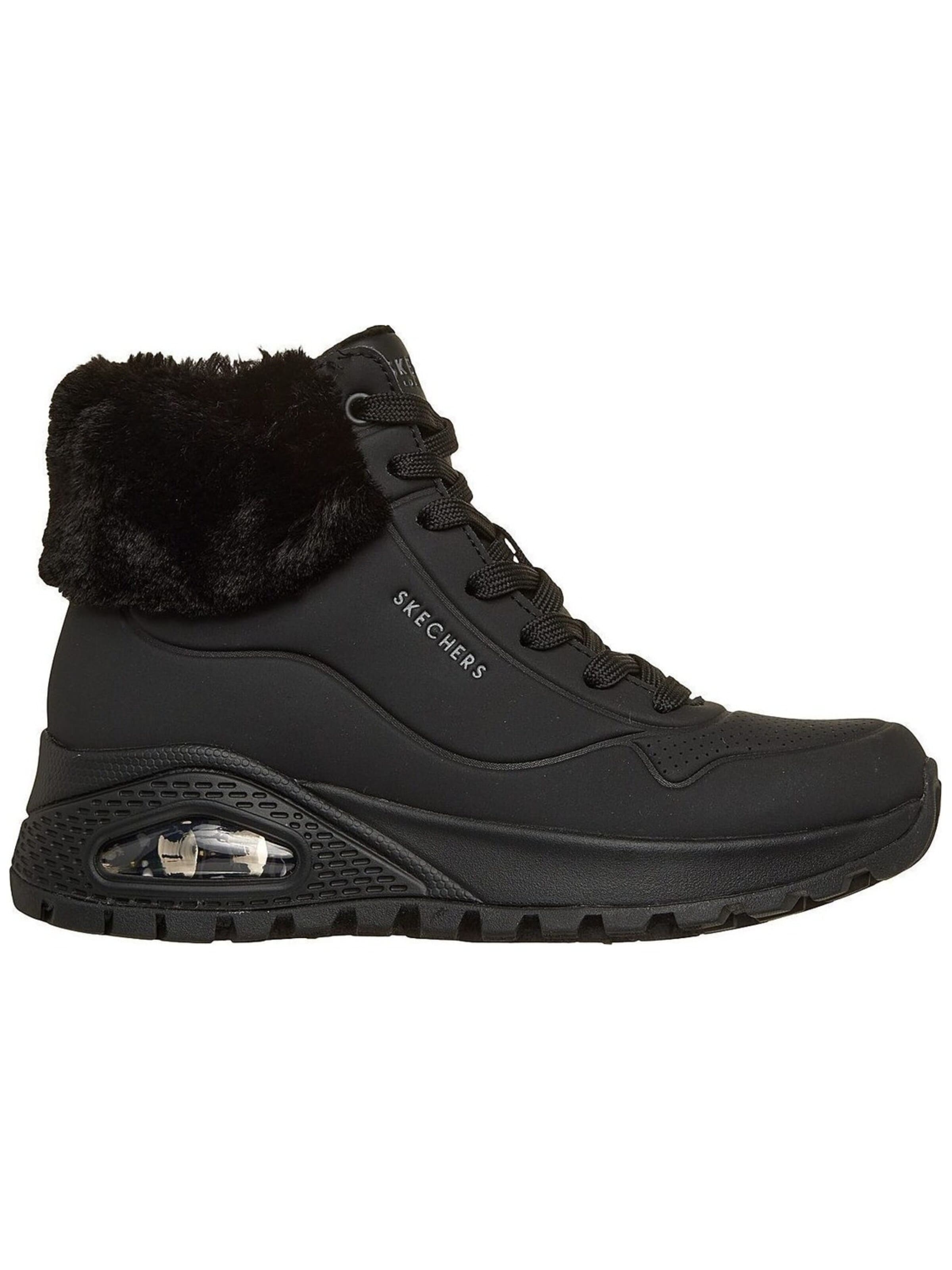 SKECHERS Enkellaarsje in Zwart