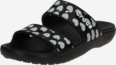 Crocs Strand-/badschoen in de kleur Lichtblauw / Zwart / Wit, Productweergave