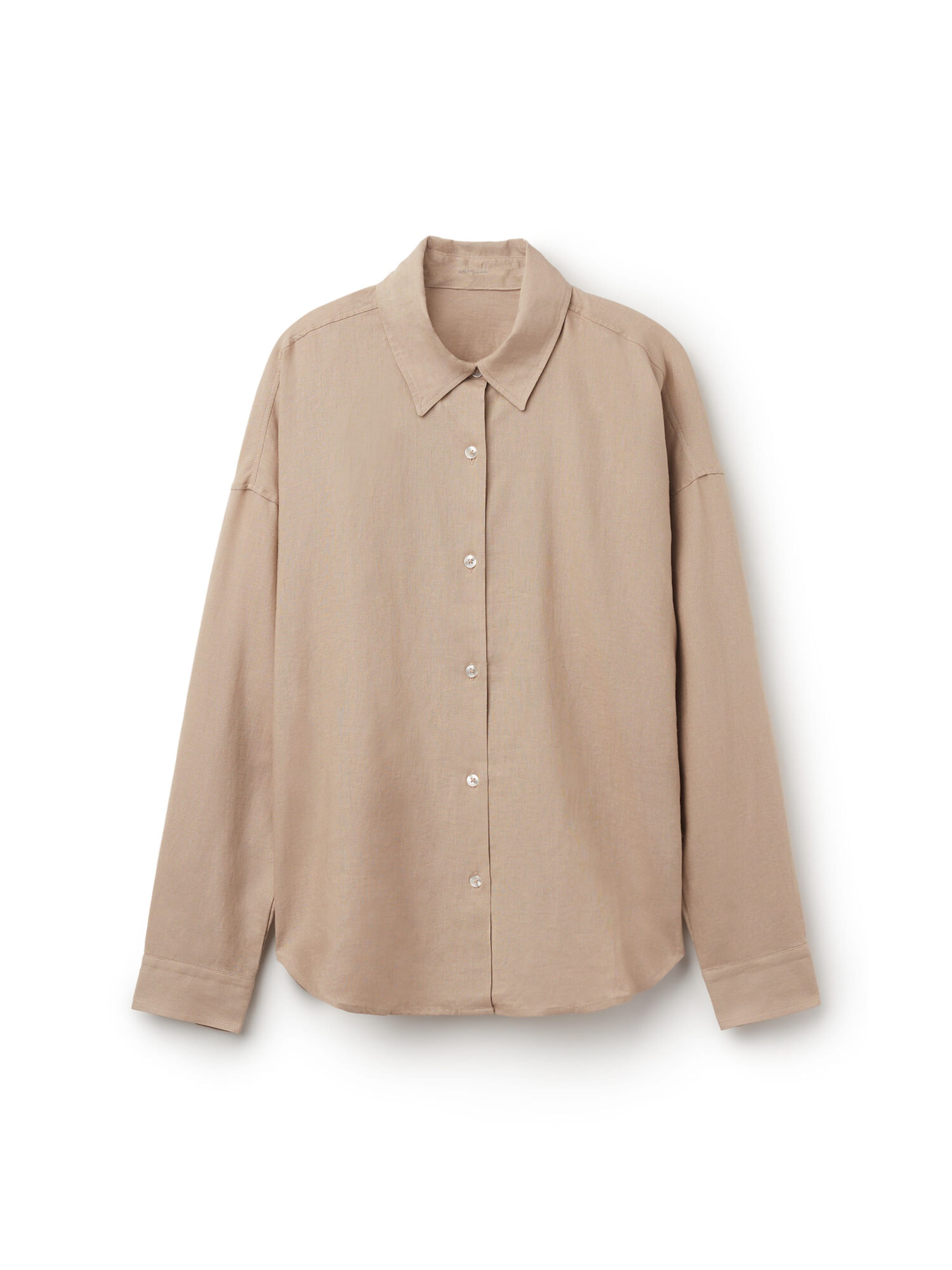 CALZEDONIA Bluse in Beige: Vorderseite