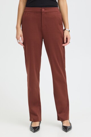 Fransa - Slimfit Pantalón en marrón: frente