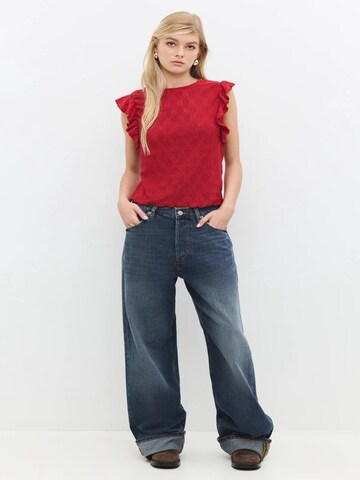 No Matter What Blouse in Red