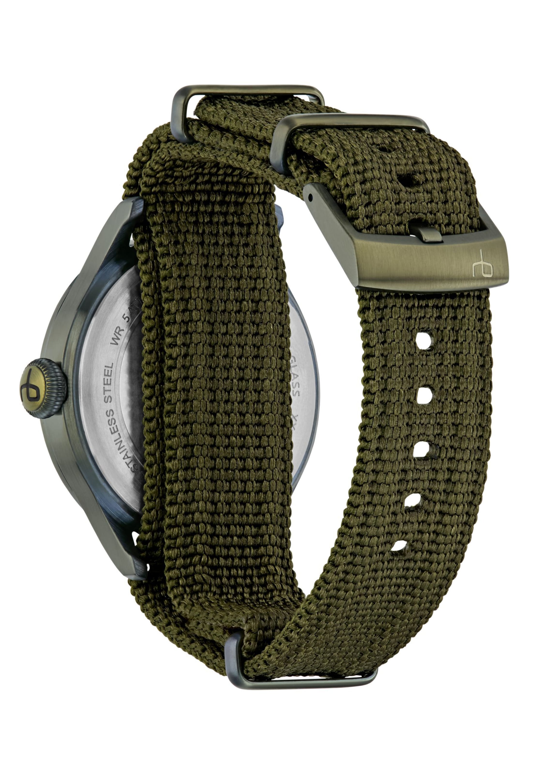 rag & bone Analoog horloge 'Archer' in Groen