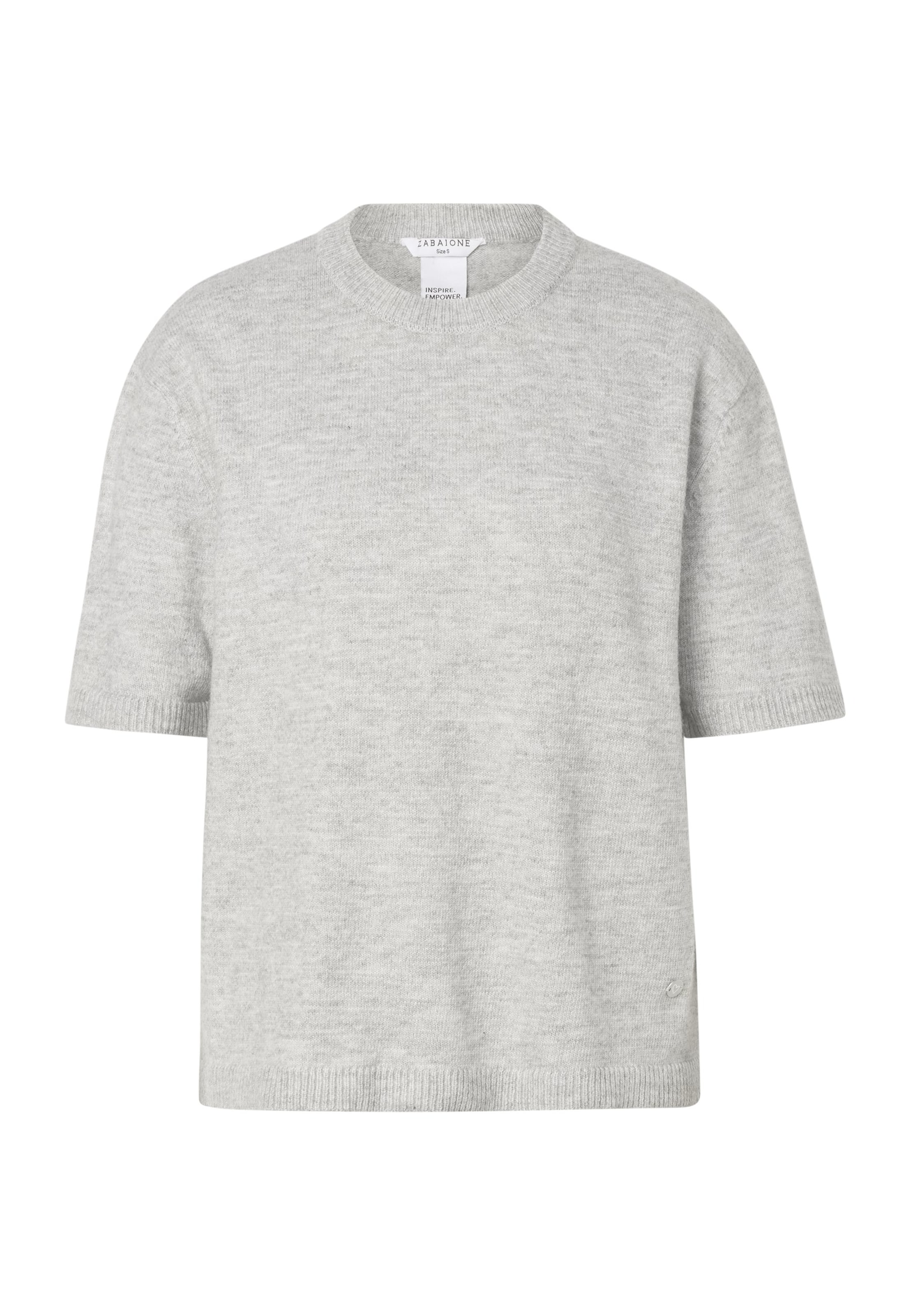 Pull-over 'Al44issa' ZABAIONE en gris : devant