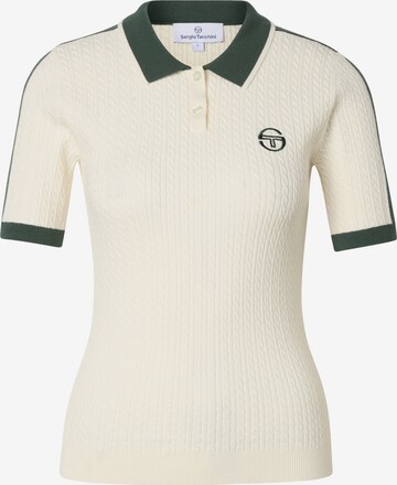 Sergio Tacchini Poloshirt 'Boston' in Weiß: Vorderseite