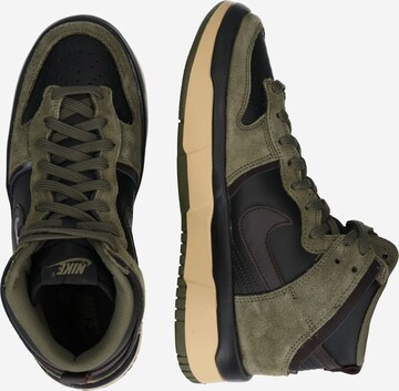 Nike Sportswear Sneaker 'DUNK HIGH UP' in Grün