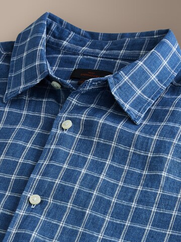 Next Regular Fit Hemd in Blau