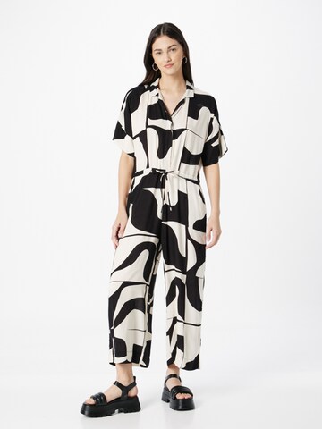 Monki Jumpsuit in Zwart: voorkant