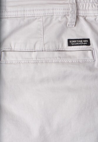 Street One MEN Regular Chino Pants in Grey