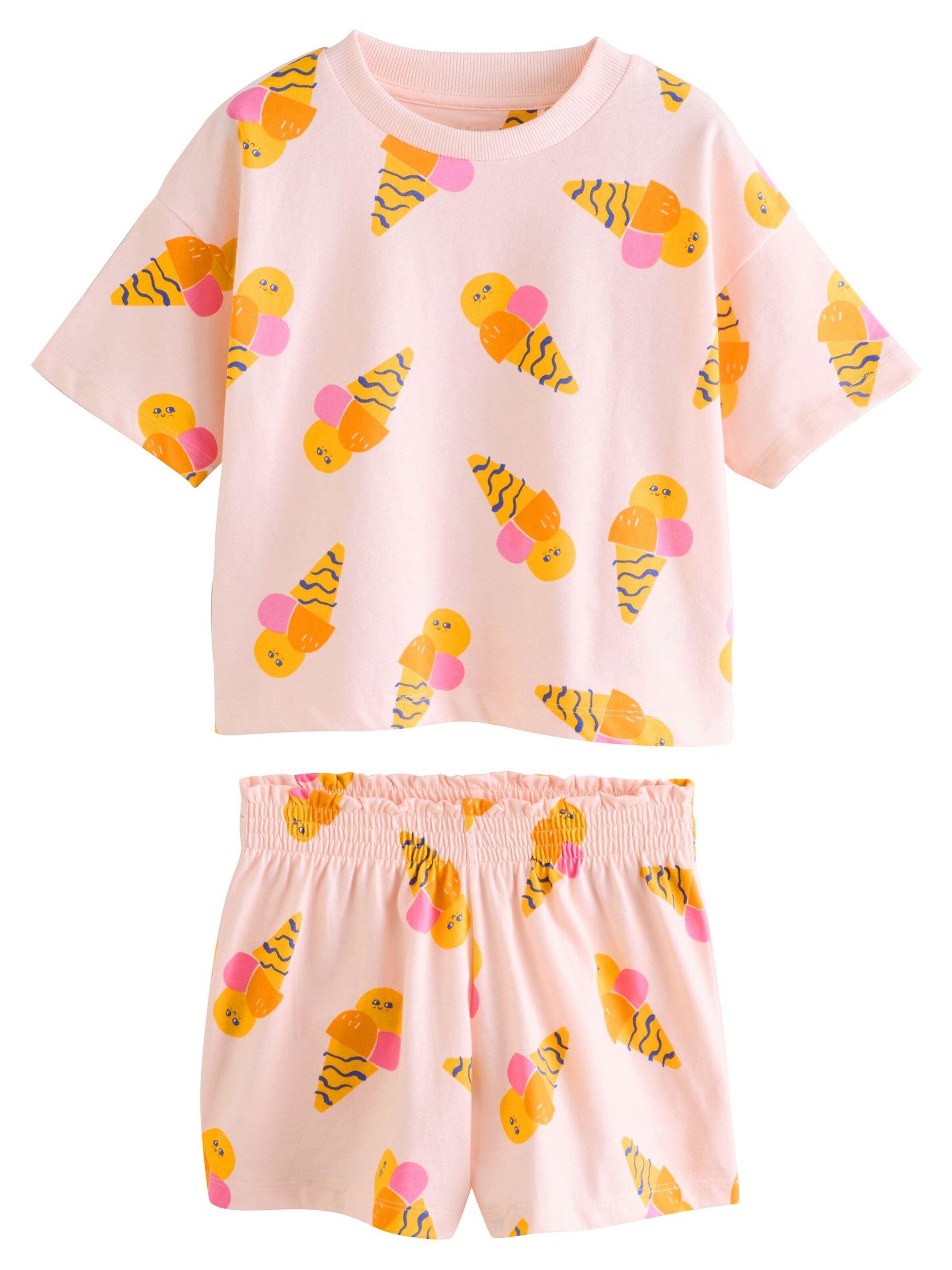 Next Комплект пижама в жълто