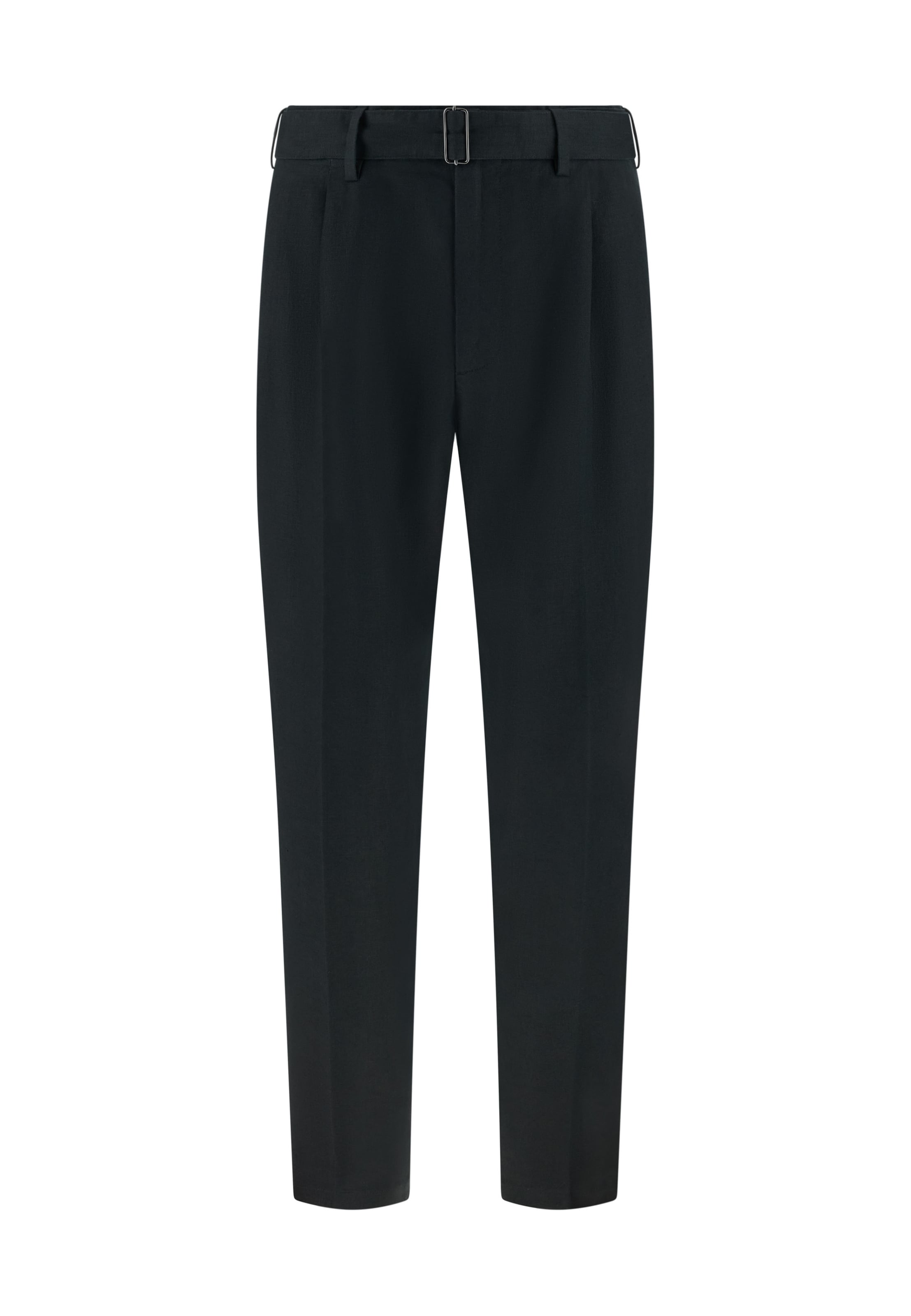 Pantalon chino Boggi Milano en noir : devant