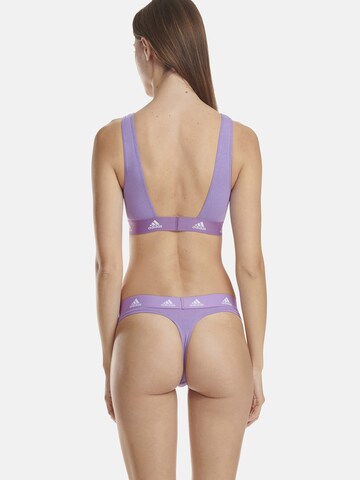 Bustier Soutien-gorge ' SCOOP BRALETTE ' ADIDAS SPORTSWEAR en violet