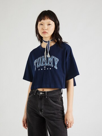 Tommy Jeans Shirts 'EXPLORER1' i blå: forside