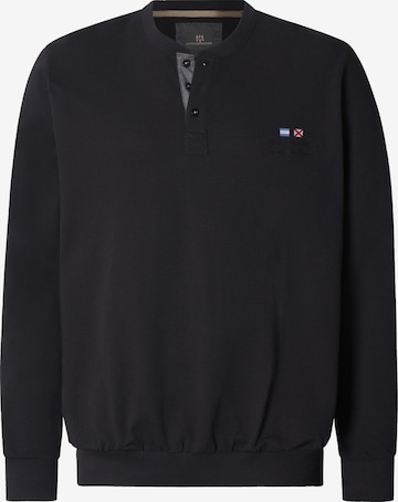 Jan Vanderstorm Sweatshirt 'Viljar' in Black: front