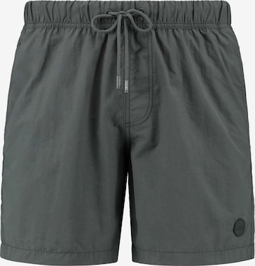 Pantaloncini da bagno 'NICK' di Shiwi in grigio: frontale