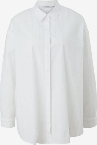 comma casual identity Blouse in White: front