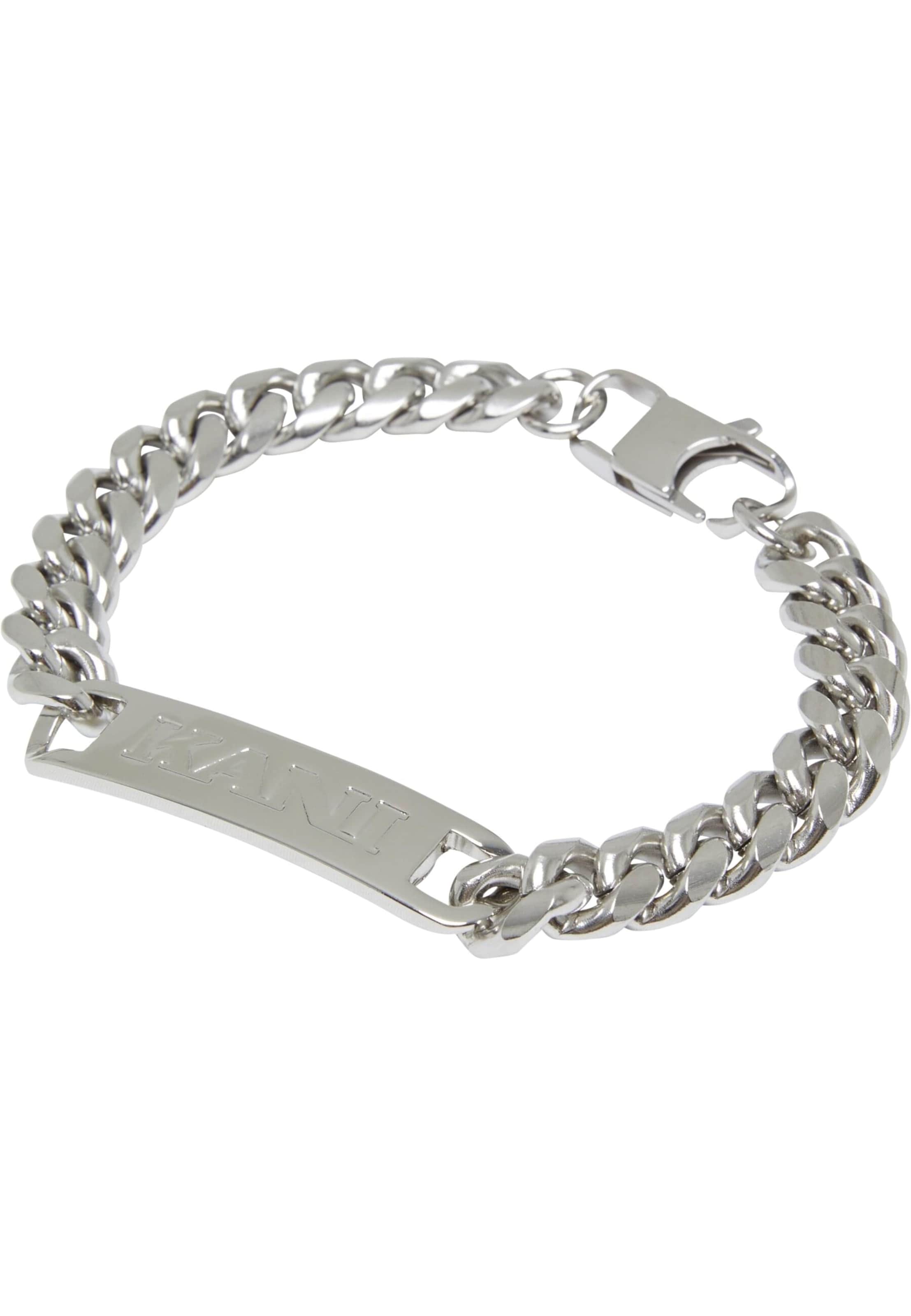 Bracelet Karl Kani en argent : devant