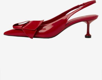 MANGO Pumps 'alba' in Red: front