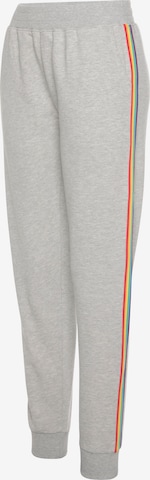 LASCANA Slim fit Pants in Grey