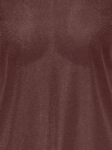 ONLY Carmakoma Shirt 'CARSilvery' in Brown