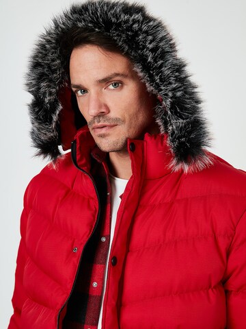 Buratti Winter Coat 'Buratti' in Red