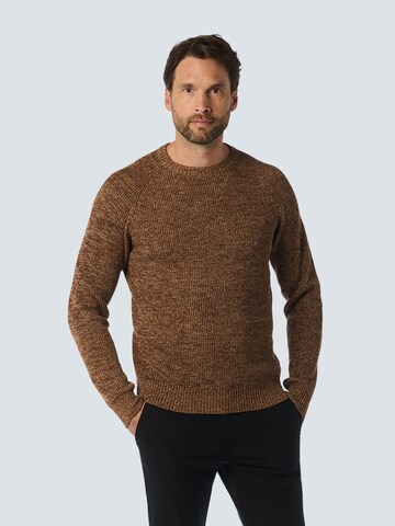 No Excess Pullover in Braun: Vorderseite