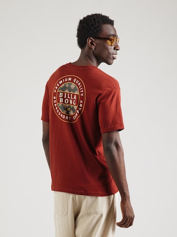 BILLABONG Póló 'ROTOR FILL' - piros: elől