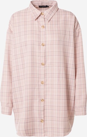 In The Style Blouse in Pink: front